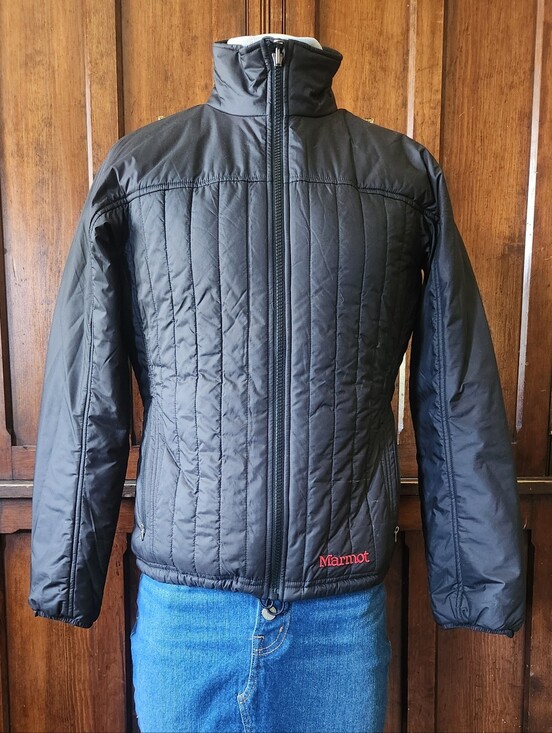 Marmot Jackets & Blazers - Marmot Black Quilted Zip-Front Insulated Jacket